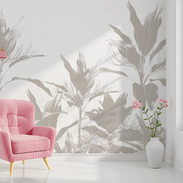 Foto tapete Odjeci biljaka