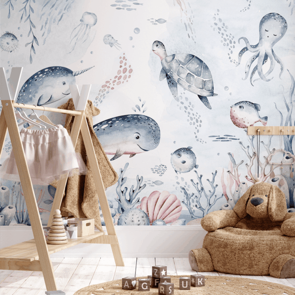 Foto tapete Velika morska obitelj