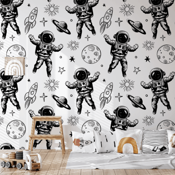 Foto tapete Astronauti u galaksiji