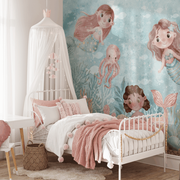 Foto tapete Sirene iz koraljne lagune