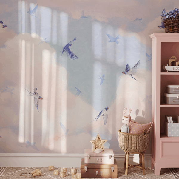 Foto tapete U zagrljaju oblaka