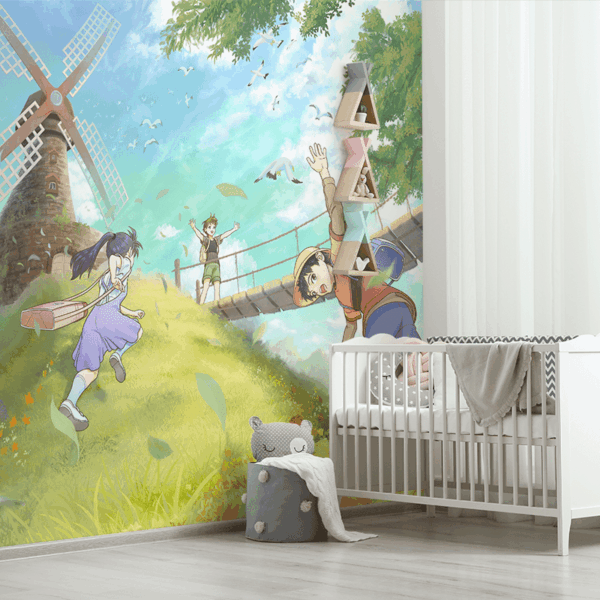 Foto tapete Djetinjstvo na vjetru