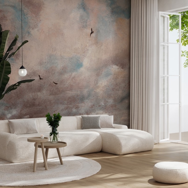 Foto tapete Ptice u oblacima