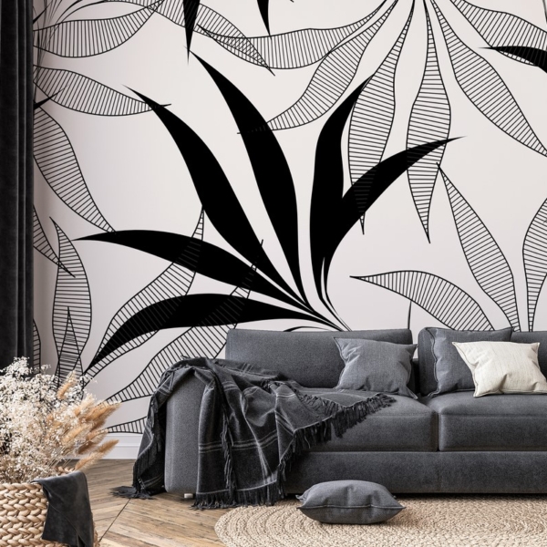 Foto tapete Lisnati minimalizam