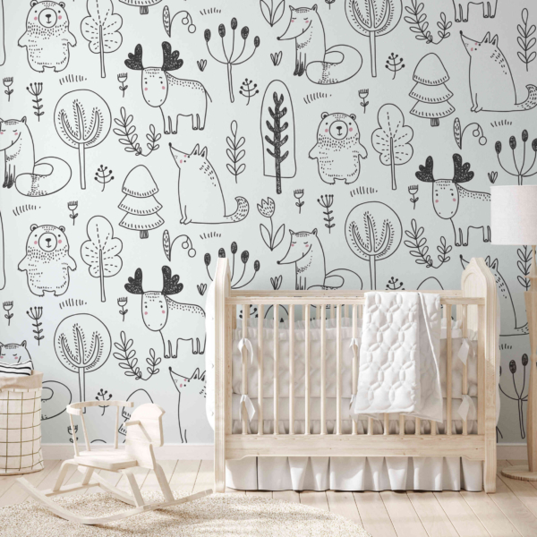 Foto tapete Šumski maženja