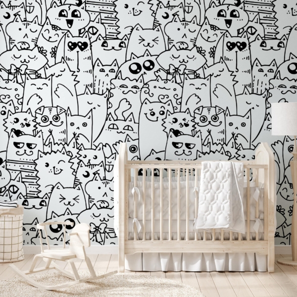 Foto tapete Mačja gomila