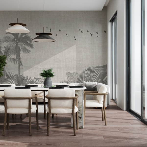 Foto tapete Let iznad oceana