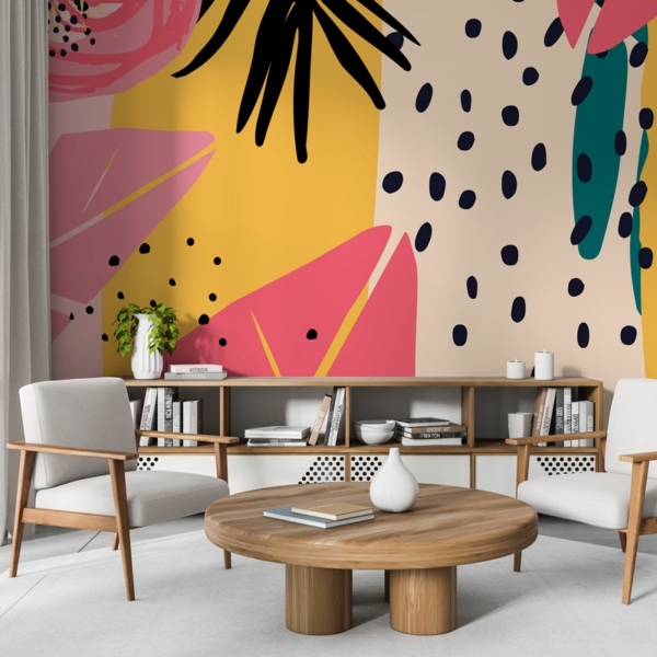 Foto tapete Šarena apstrakcija