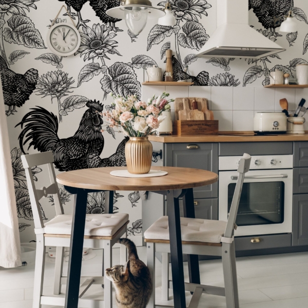 Foto tapete Pileća livada