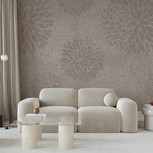 Foto tapete Bež suptilnost