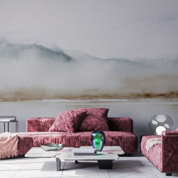 Foto tapete Akvarel Horizon