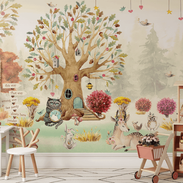 Foto tapete Začarana šuma snova