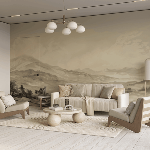 Foto tapete Maglovita dolina spokoja