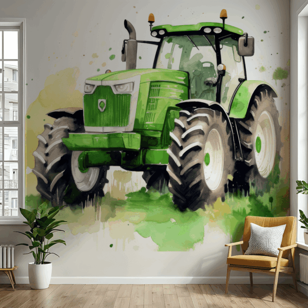 Foto tapete Zeleni Titan polja