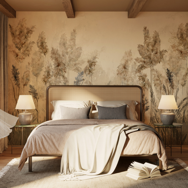 Foto tapete Perje na vjetru