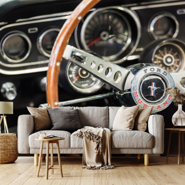Foto tapete Retro automobil Mustang