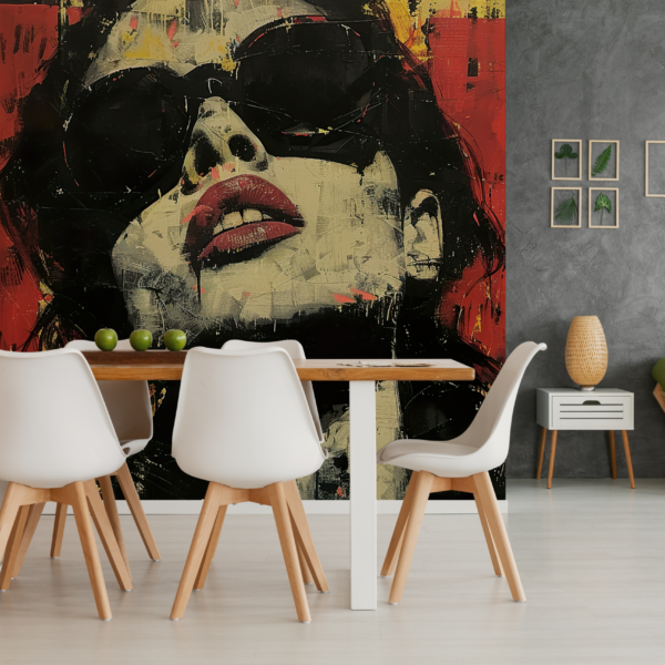 Foto tapete Žena iz pop-arta