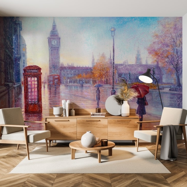 Foto tapete London na kiši