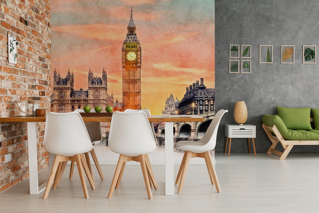 Foto tapete Londonska panorama