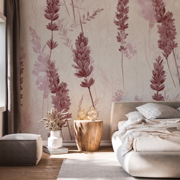 Foto tapete Pastelna lavanda