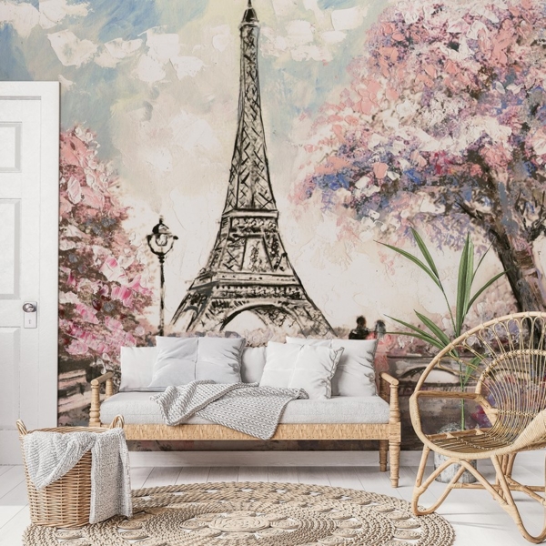 Foto tapete Romantični Pariz
