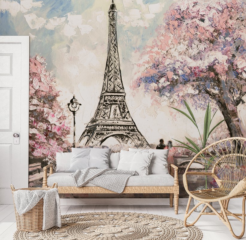 Foto tapete Romantični Pariz