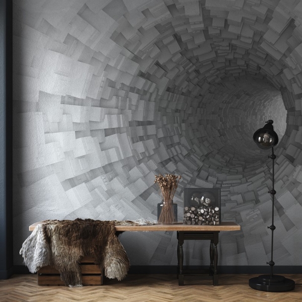 Foto tapete 3D tunel